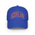 Chicago Arch Logo Low Profile Baseball Cap — Retro City Crew Letterman Hat Illinois Windy City