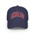 Chicago Arch Logo Low Profile Baseball Cap — Retro City Crew Letterman Hat Illinois Windy City