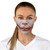 Safety Pin Horror Halloween Female Fabric Face Mask