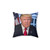 President Donald J Trump 45 47 - Patriotic Presidential Square Pillow