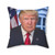 President Donald J Trump 45 47 - Patriotic Presidential Square Pillow