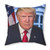 President Donald J Trump 45 47 - Patriotic Presidential Square Pillow