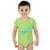 Lake Wallenpaupack Pocono Mountains PA Pennsylvania Turquoise Magenta Print Unisex Infant Bodysuit Baby Onesie