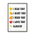 I Miss You I Want You I Need You I Love You Always Gallery Canvas Wraps Vertical Frame