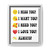 I Miss You I Want You I Need You I Love You Always Gallery Canvas Wraps Vertical Frame