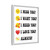 I Miss You I Want You I Need You I Love You Always Gallery Canvas Wraps Vertical Frame