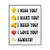 I Miss You I Want You I Need You I Love You Always Gallery Canvas Wraps Vertical Frame