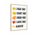 I Miss You I Want You I Need You I Love You Always Gallery Canvas Wraps Vertical Frame