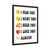 I Miss You I Want You I Need You I Love You Always Gallery Canvas Wraps Vertical Frame