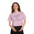 Hurt Me Harder Adult Champion Women's Heritage Cropped T-Shirt