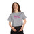 Daddy's Fuck Toy Adult Champion Women's Heritage Cropped T-Shirt