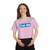 Oral Me Oral B Parody Adult Champion Women's Heritage Cropped T-Shirt