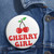 Cherry Girl  Pin Buttons