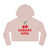 Cherry Girl Women’s Cropped Hooded Sweatshirt