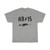 AR/15 an AC/DC Parody AR15 AR-15 Black White Unisex Heavy Cotton Tee