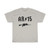 AR/15 an AC/DC Parody AR15 AR-15 Black White Unisex Heavy Cotton Tee