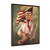 President Donald J Trump USA Flag Portrait Vertical Framed Premium Gallery Wrap Canvas