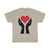 Heart in Hands Valentine Love Unisex Heavy Cotton Tee