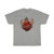 Heart Barbed Wire Wings Flames Valentine Unisex Heavy Cotton Tee