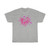 Love Pink Hearts Valentine Unisex Heavy Cotton Tee