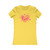 Love Pink Hearts Valentine Women's Favorite Tee