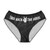 Take Back The Horns Heavy Metal Black Women's Briefs