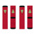 Merry Christmas Tree Xmas Red Sublimation Socks