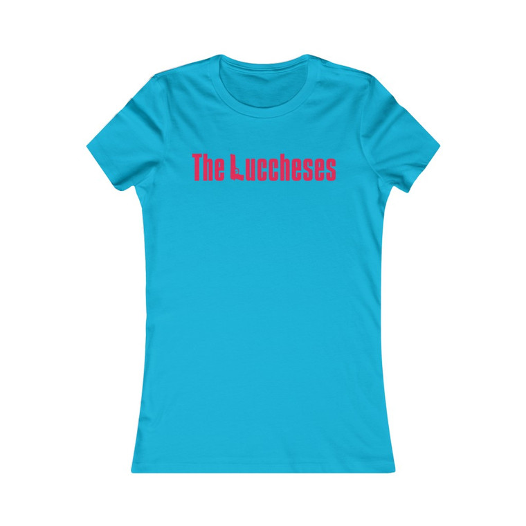 The Luccheses Logo Lucchese Sopranos Parody Mob Mafia Women's Favorite Tee