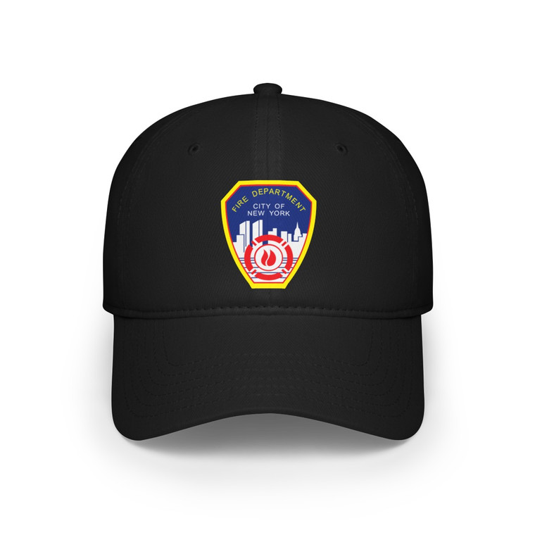 FDNY Patch Logo Fire Department City of New York NYC Low Profile Baseball Cap