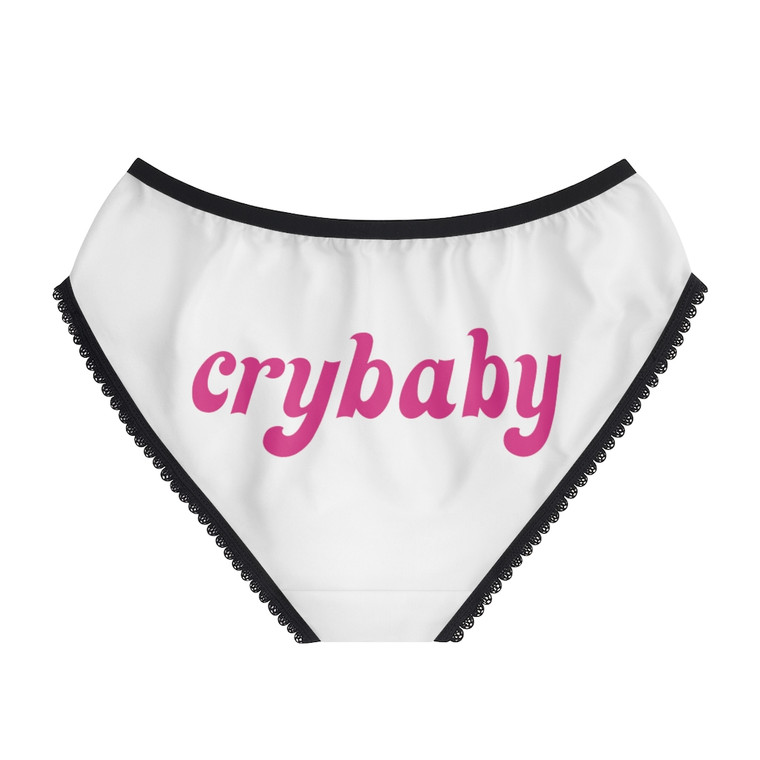 crybaby Adult White Women's Briefs