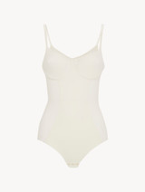 Underwired bodysuit in white_0