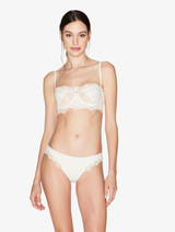 화이트 언더와이어 롱 라인 브라_1