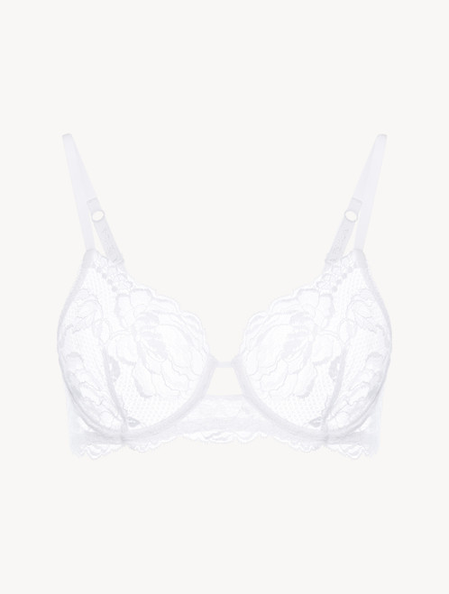 화이트 레이스 언더와이어 브라_0