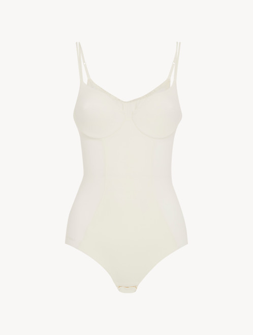 Underwired bodysuit in white_3