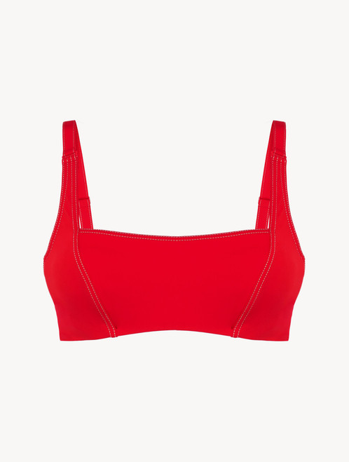 레드 브라렛 비키니 탑_1