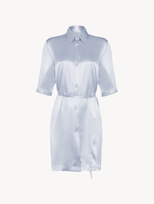 아주르 실크 롱 셔츠_3