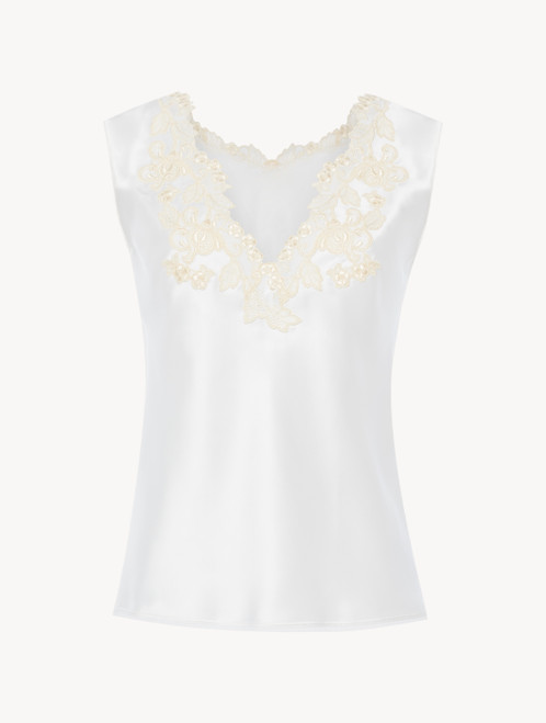 White silk satin top with frastaglio_4