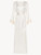 White long silk robe with ivory frastaglio_0