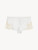 White French silk sleep shorts with frastaglio_0