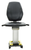 SciFit PRO 1000 Upper Body Cycle - Standard Seat - charcoal