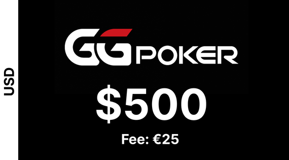 GG Poker Vouchers $500