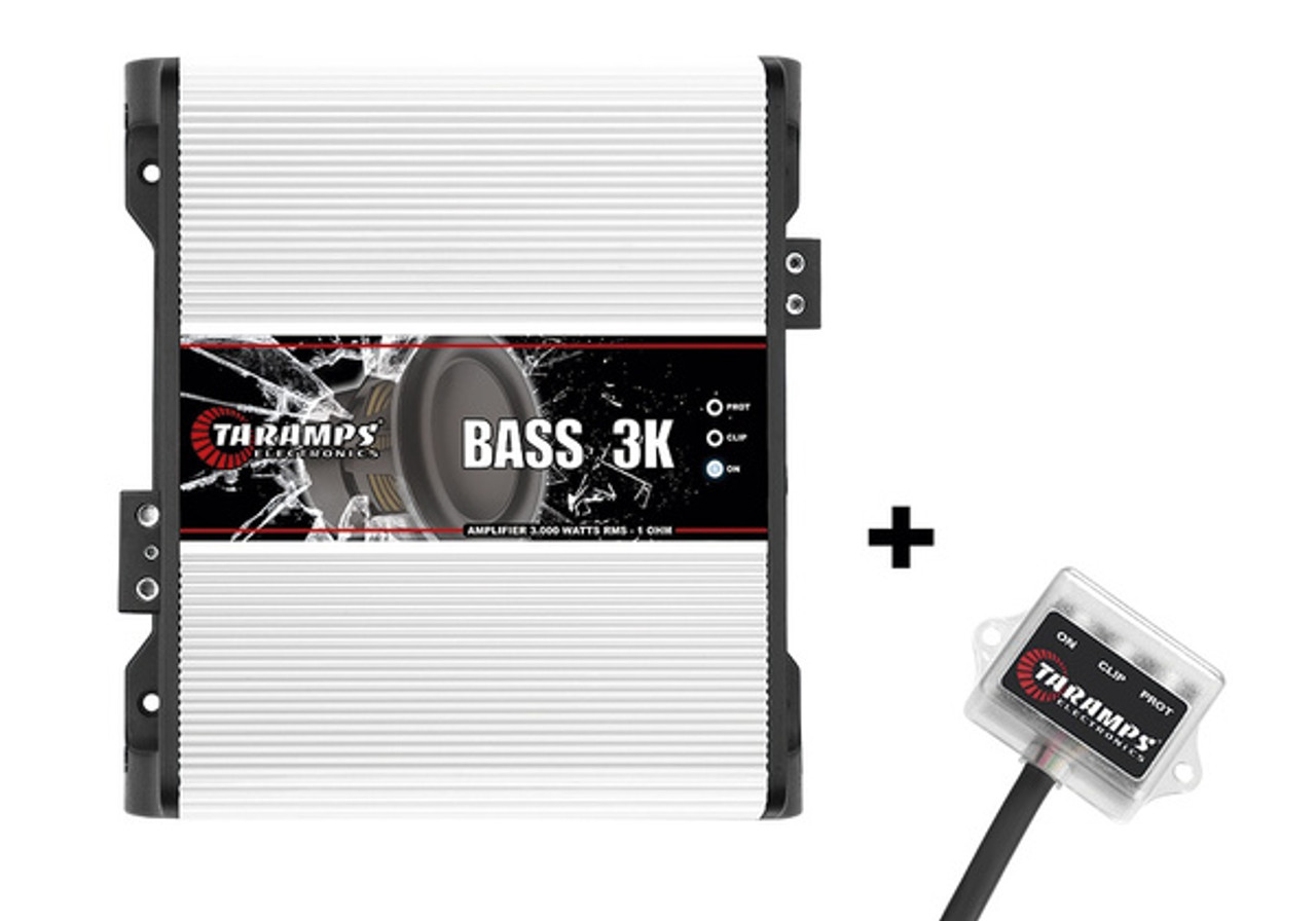 正規輸入品 TARAMPSタランプスアンプ BASS 3K 1チャネル1Ωカー