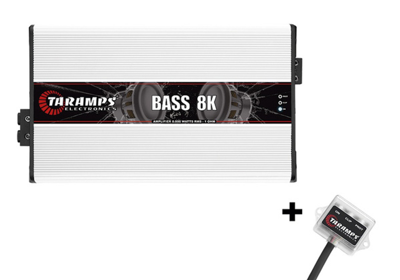 TARAMPS BASS 8K サブウーファーパワーアンプ カーオーディオ - カー ...