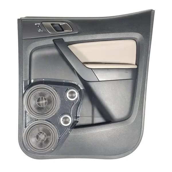 Tweeter Pod Ford Ranger Dual 6.5, Dual Tweeter Rear Door Speaker Pods for 2019-2023 Ford Ranger