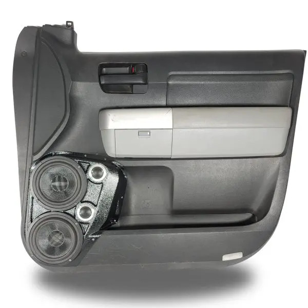 Dual 6.5″ and Dual Tweeter Speaker Pods for the Front Door of a 07-13