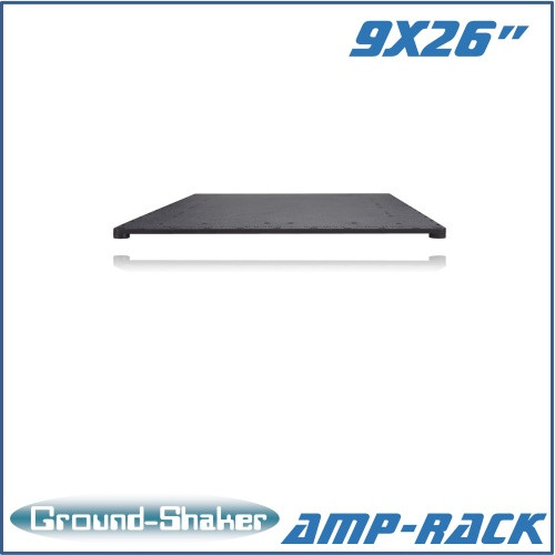 black 9”x 26” amp-rack