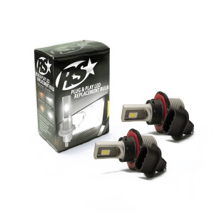 RACE SPORT PLUG & PLAY LED HEADLIGHT BULBS (RSPNPH13)