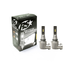 Race Sport RACESPORT PLUG & PLAY LED HEADLIGHT BULBS (RSPNP9006)