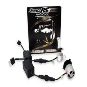 RACE SPORT TERMINATOR H3 FANLESS LED HEADLIGHTS W/ BUILT IN DRIVER (H3TLED)
