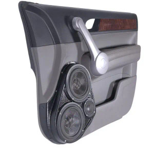 Custom Speaker Pods Dual 6.5″ and Single 3.5″ Speaker Pods for the Front Door of a 07-11 Honda CRV 4 Door